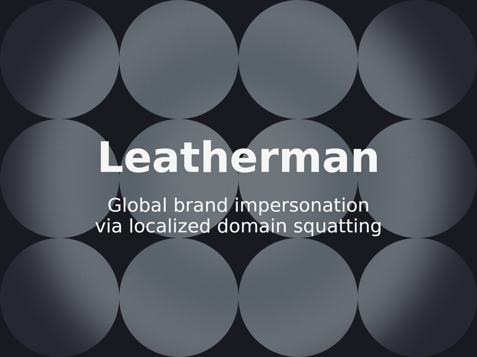 Défendre l’intégrité de la marque contre l’usurpation de domaines géographiques : Le cas Leatherman