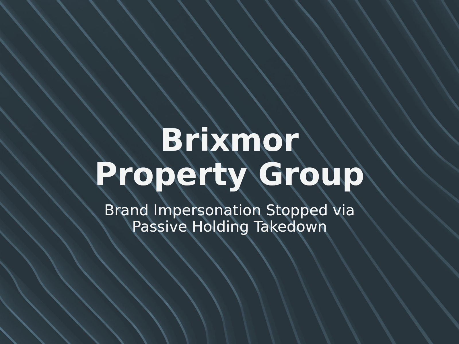 Gestion des risques liés au maintien passif dans le litige de marque Brixmor Property Group