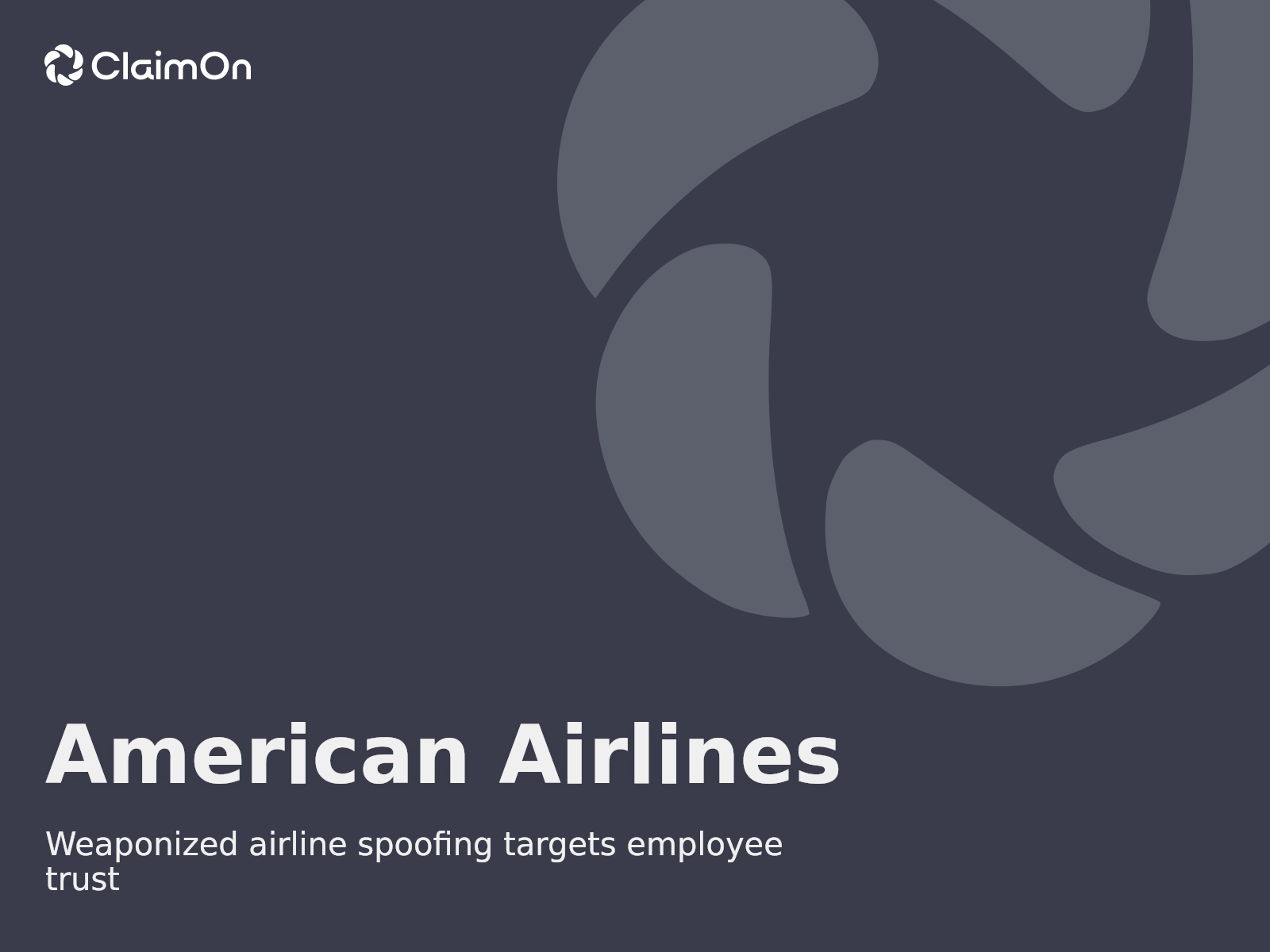 Risikominderung bei Firmenimpersonation: Fallstudie zur Domain von American Airlines