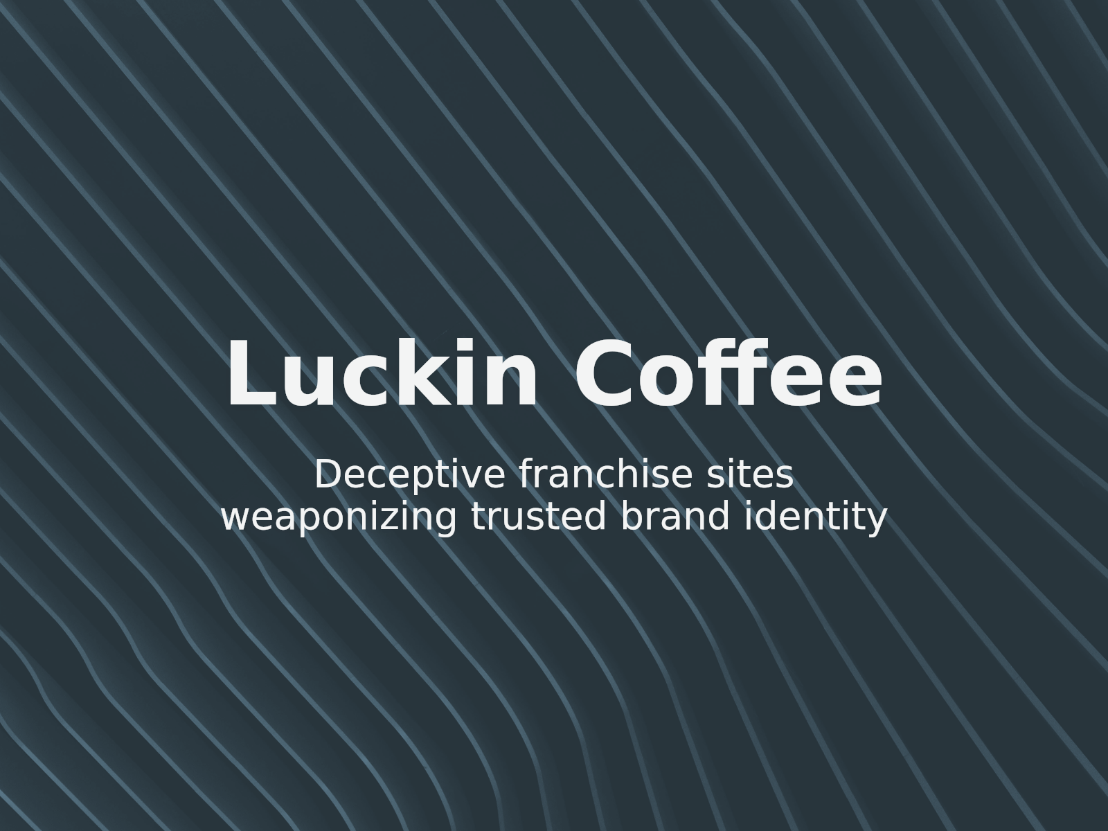 Defending Against Franchise Fraud and Corporate Impersonation