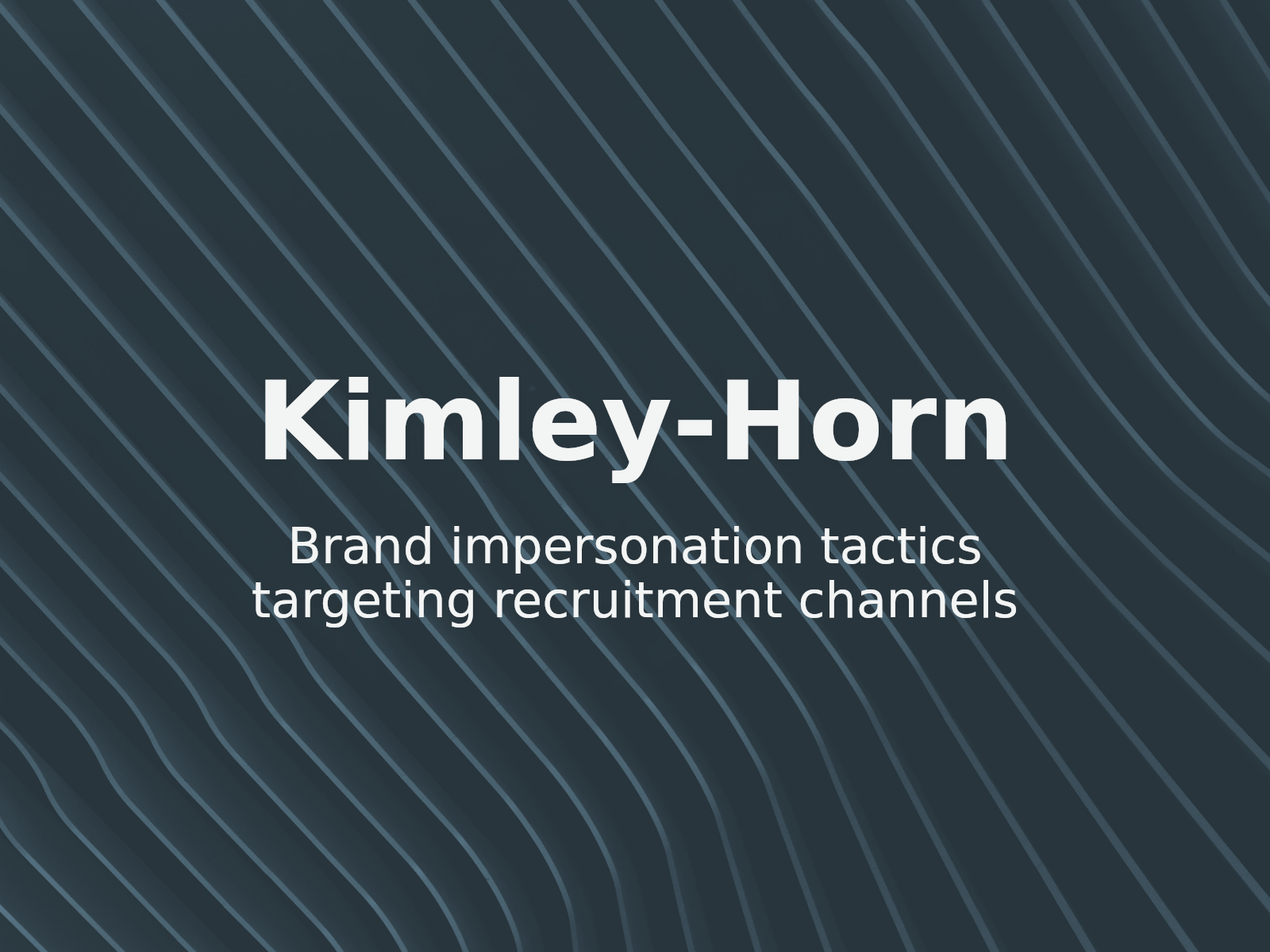 Umgang mit Risiken durch Rekrutierungs-Impersonation und Brand Spoofing