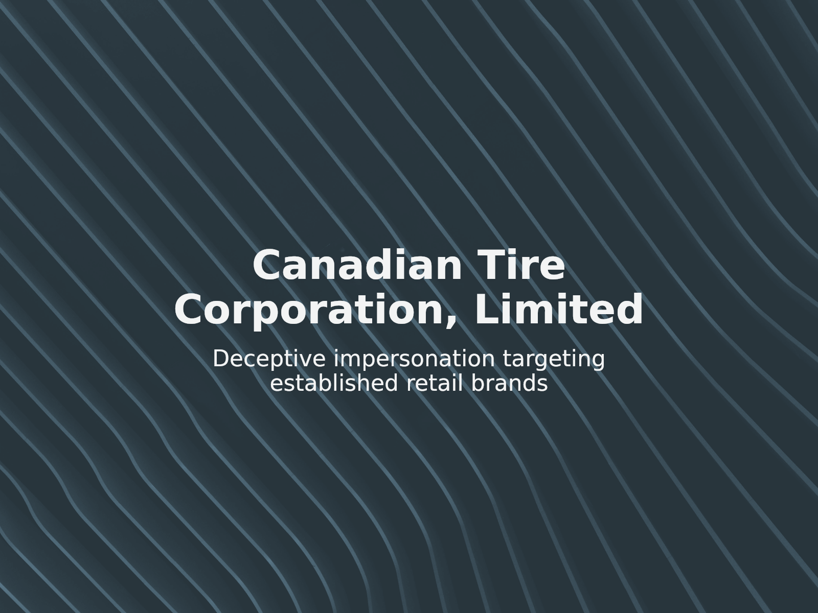 Défendre HUDSON’S BAY : Analyse des tactiques d’usurpation d’identité