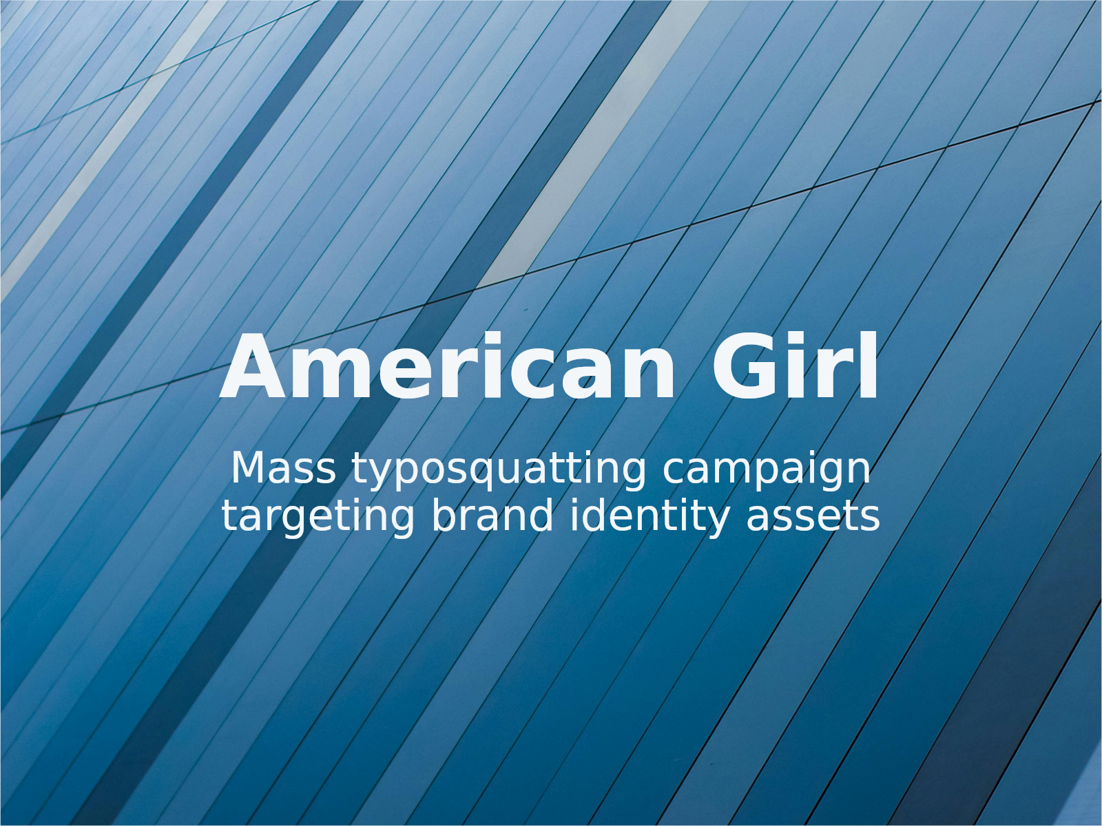 Protecting Brand Integrity Against Mass Typosquatting and Impersonation