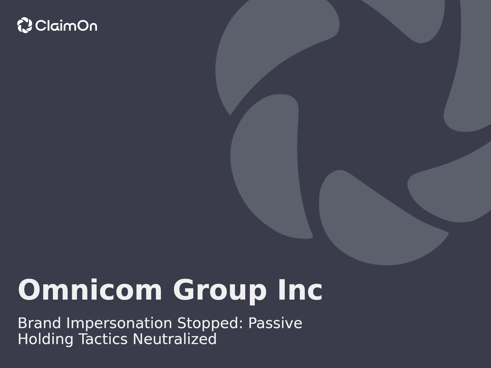 Disputa de dominio de Omnicom Media Group: Análisis de las tácticas de tenencia pasiva
