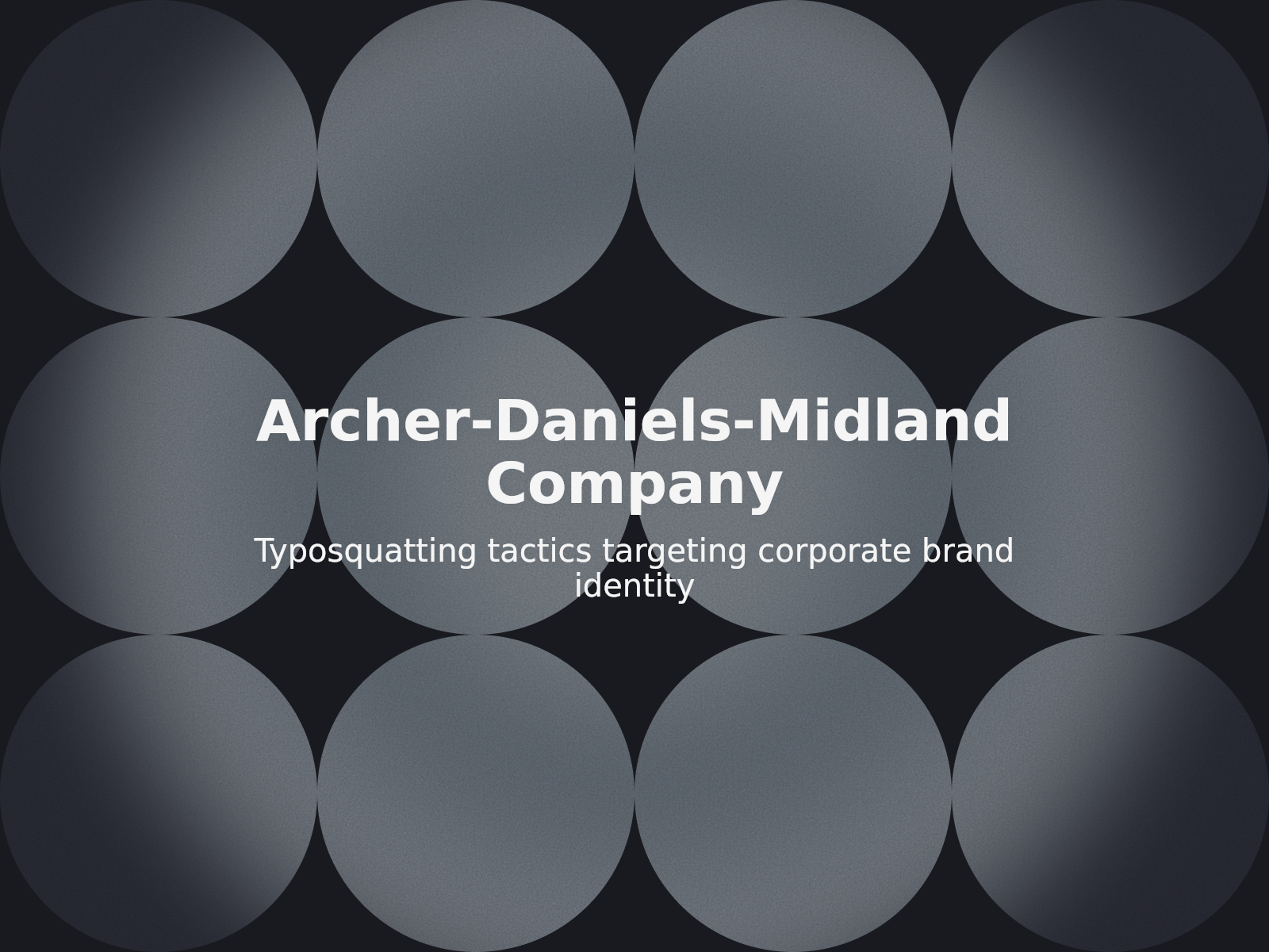 Addressing Corporate Impersonation and Email Fraud in Domain Disputes