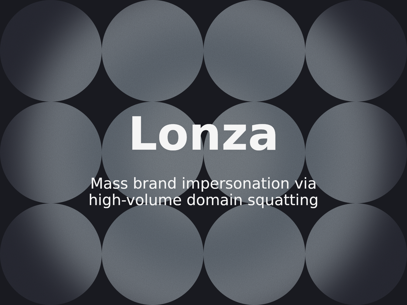 lonzafactoryart.com, |, and others ordered transferred to Lonza Ltd following domain dispute