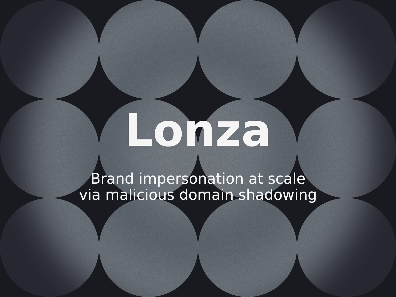 Lonza Ltd c. Défendeur anonyme : Lutte contre les tactiques d’usurpation de noms de domaine multiples
