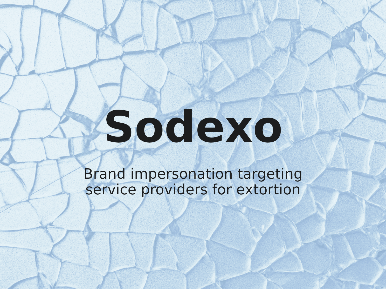Schutz der Integrität der Marke SODEXO gegen wiederverkaufsfokussiertes Typosquatting