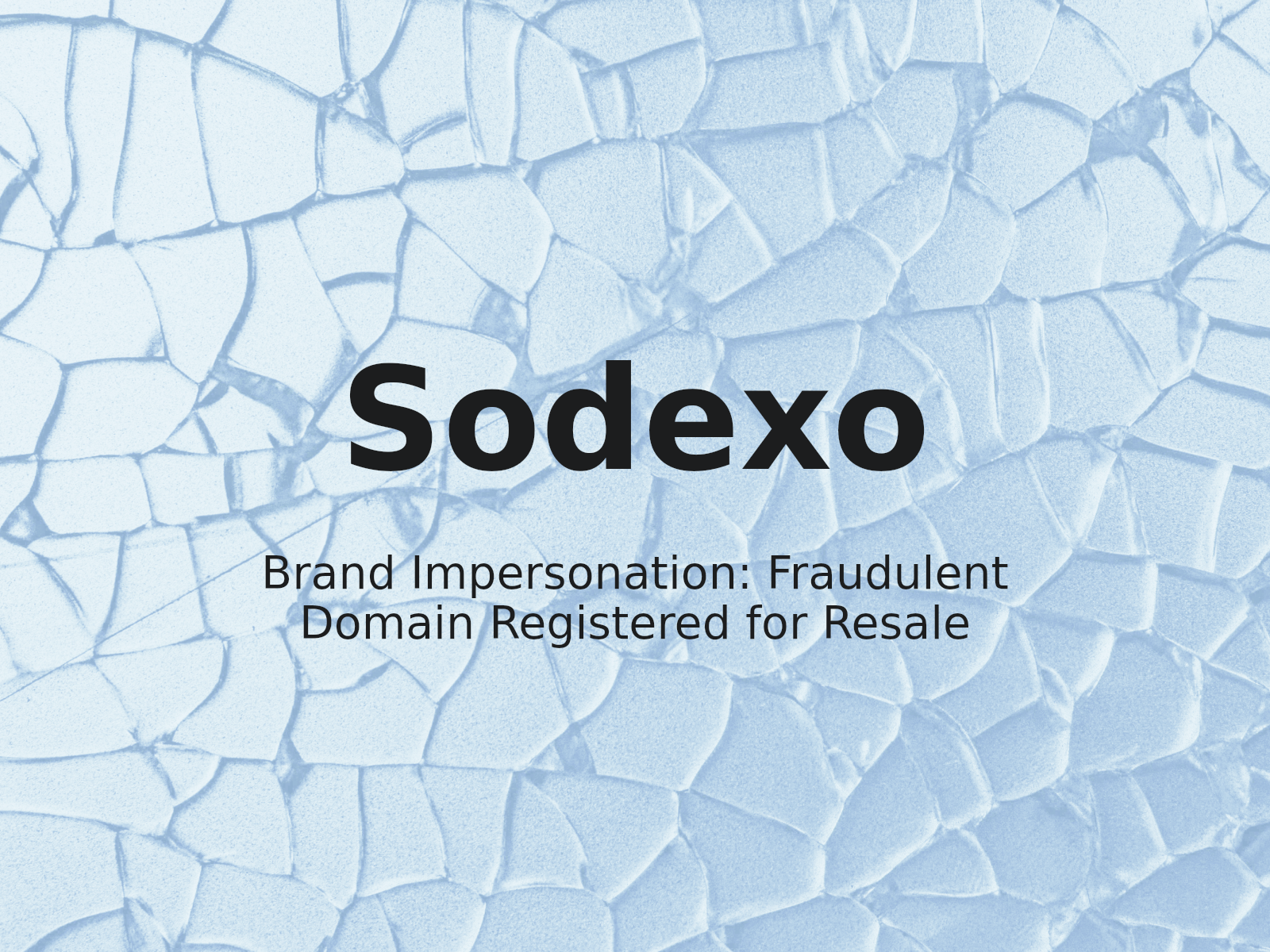 Protection de l’intégrité de la marque SODEXO contre le typosquatting axé sur la revente