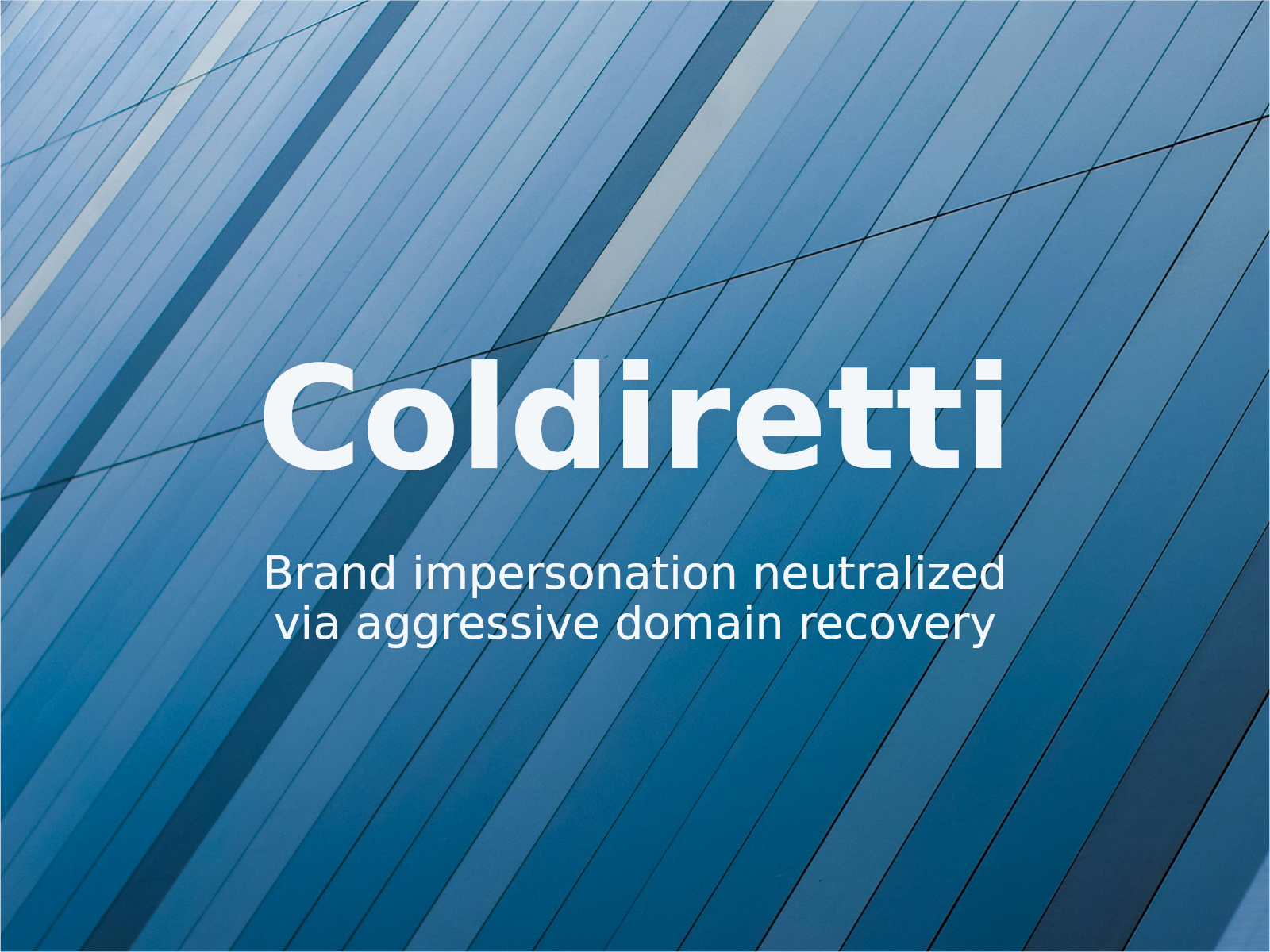 Coldiretti trademark dispute: Why passive domain holding leads to transfer