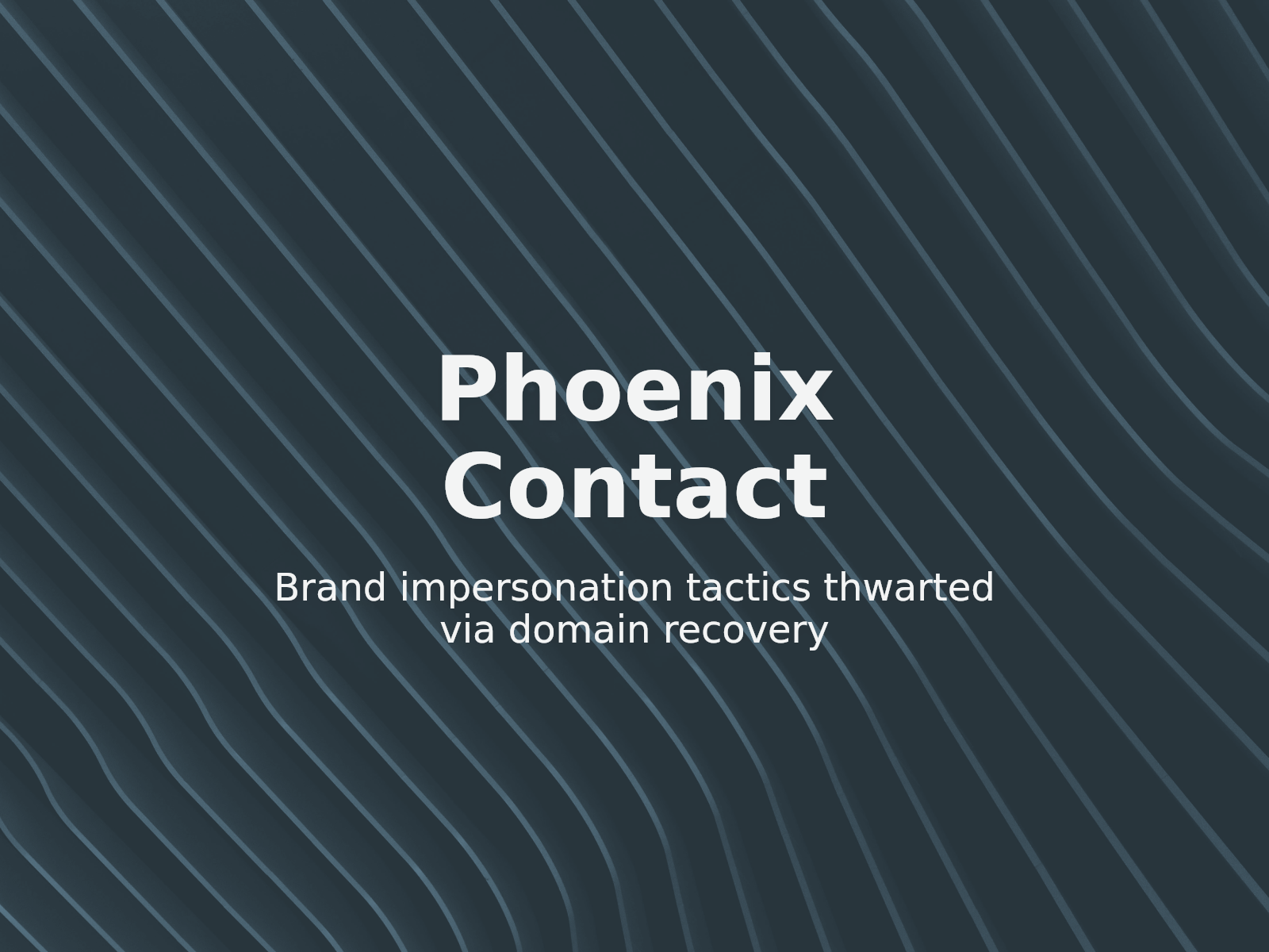 Combating Domain Impersonation: The Phoenix Contact WIPO Ruling
