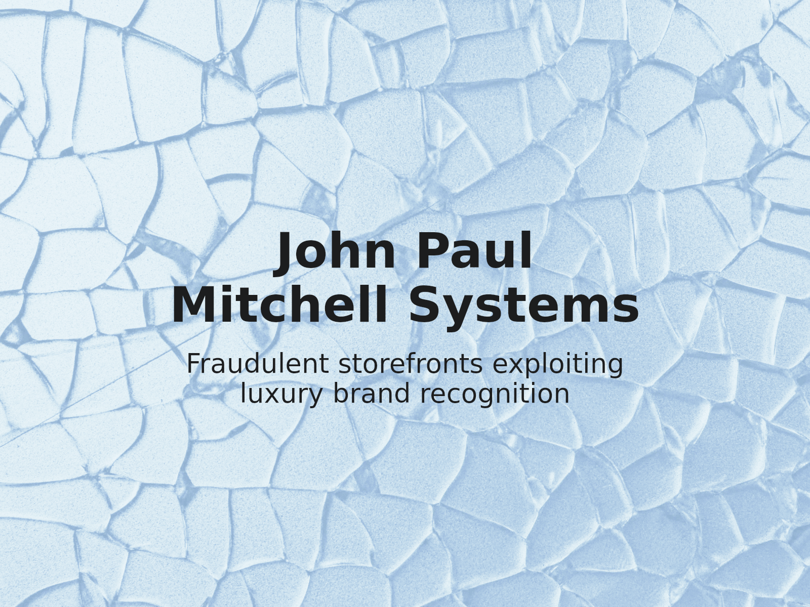Combate a las tiendas falsas: lecciones de la disputa de marca registrada de John Paul Mitchell Systems