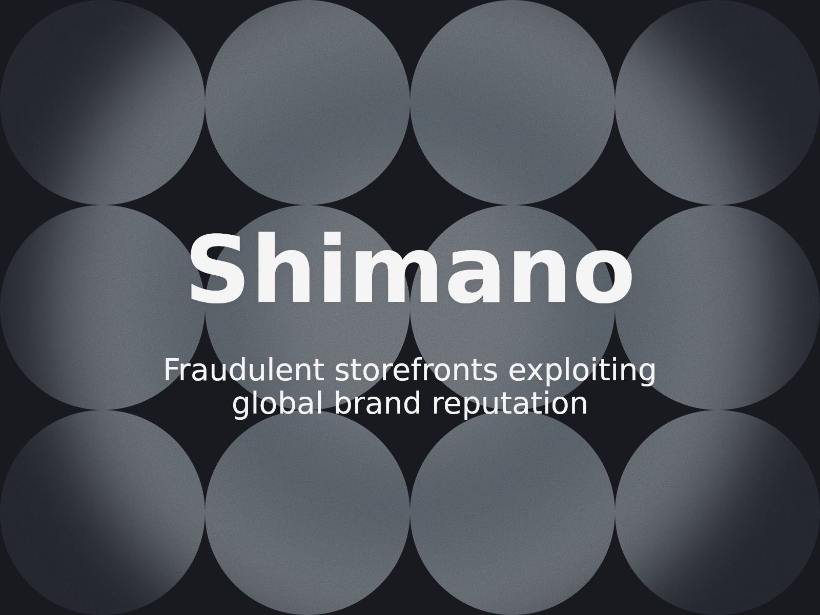 Schutz der Markenintegrität vor gefälschten Shimano-Verkaufsportalen
