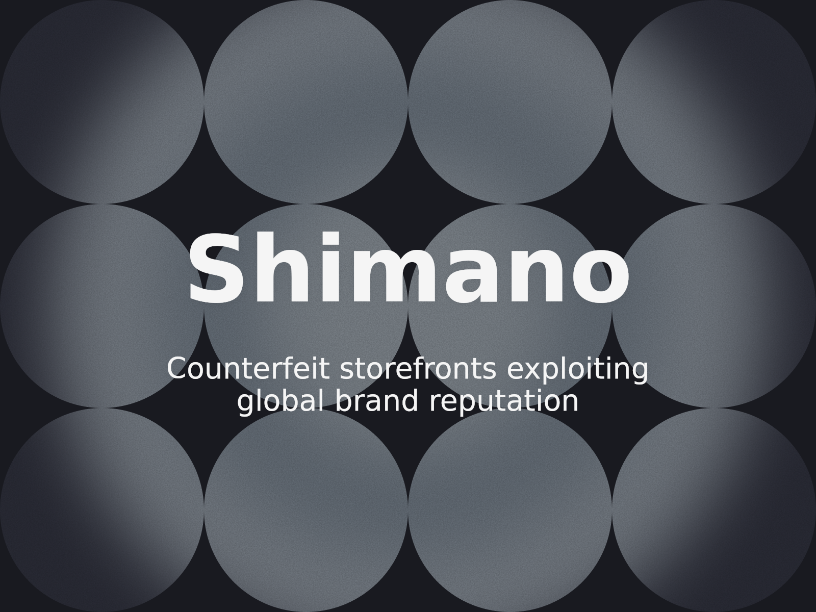 Protección de la integridad de la marca frente a portales de venta falsos de Shimano