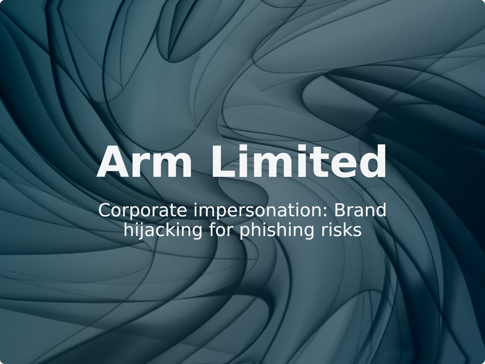 Umgang mit Domain-Impersonation: Die Fallstudie von Arm Limited