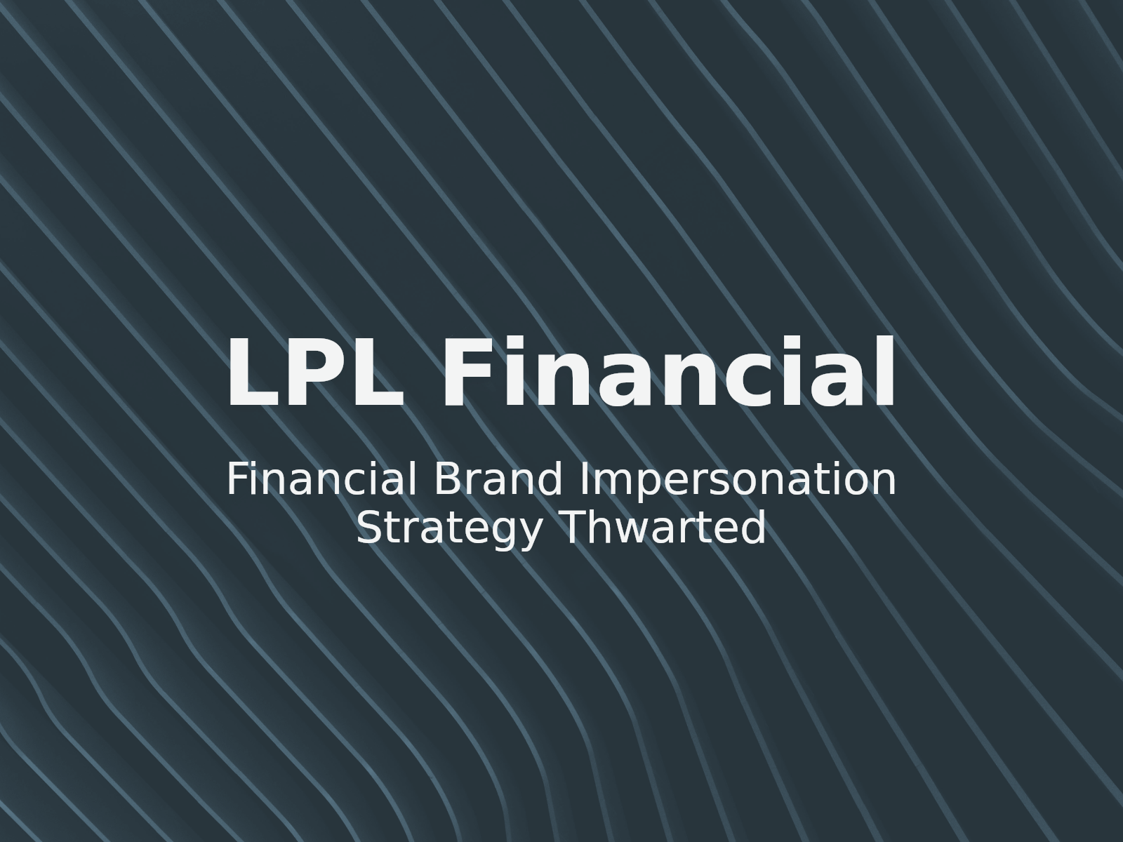 Lutter contre l’usurpation d’identité dans les services financiers : le cas UDRP de LPL Financial