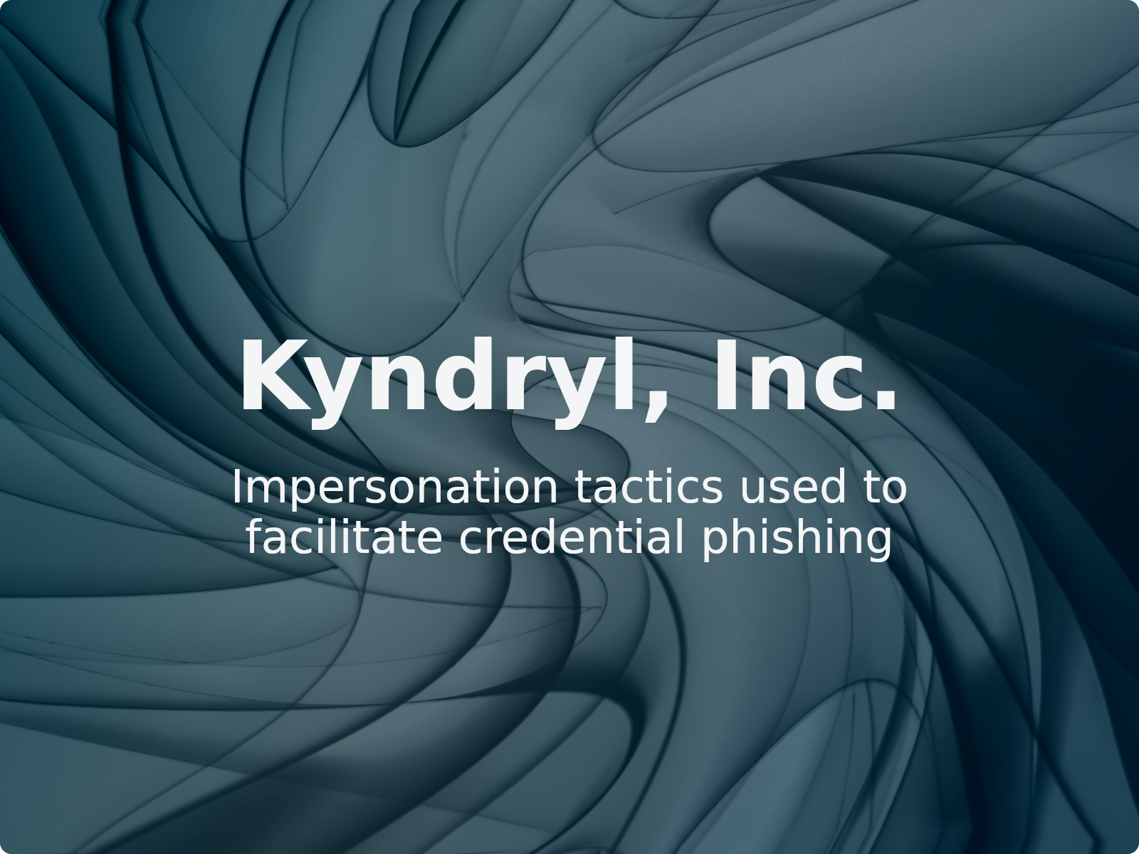 Gestión de los riesgos de fraude laboral en dominios suplantados de Kyndryl